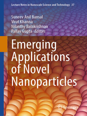 cover image of Emerging Applications of Novel Nanoparticles